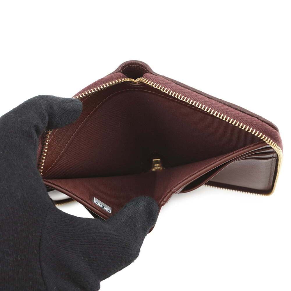 CHANEL Brown Logo Wallet - Picture 5 of 14